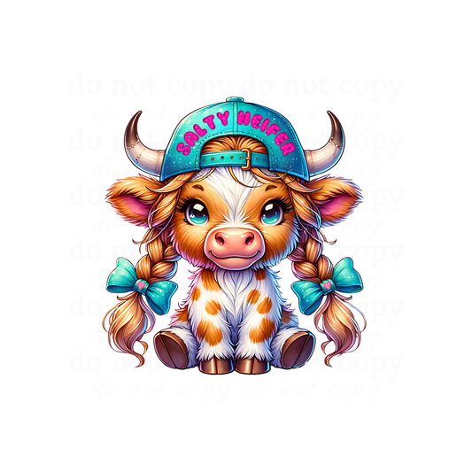 Salty Heifer - DTF TRANSFERS