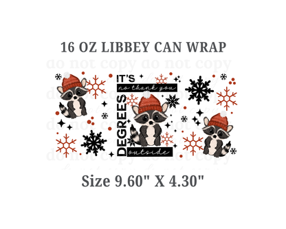 A15 - UV DTF 16oz Cup Wrap