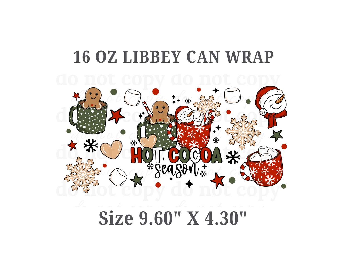 A5 - UV DTF 16oz Cup Wrap