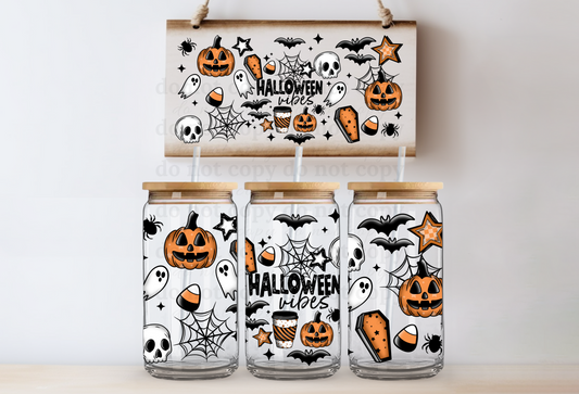 Halloween Vibes - UV DTF Cup Wrap