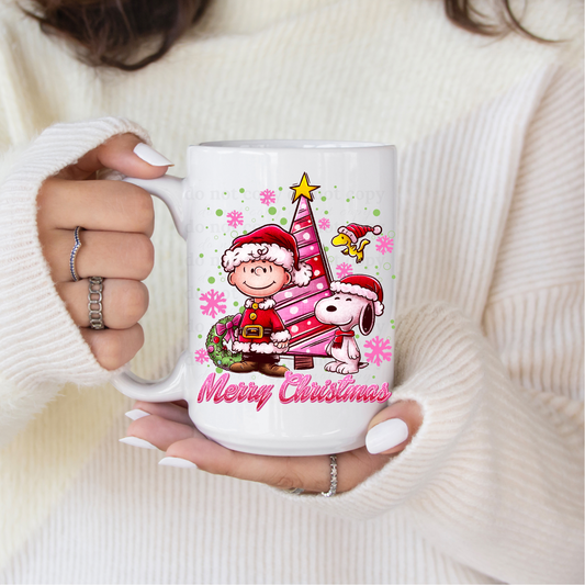 Merry Christmas - UV DTF 4" Decal