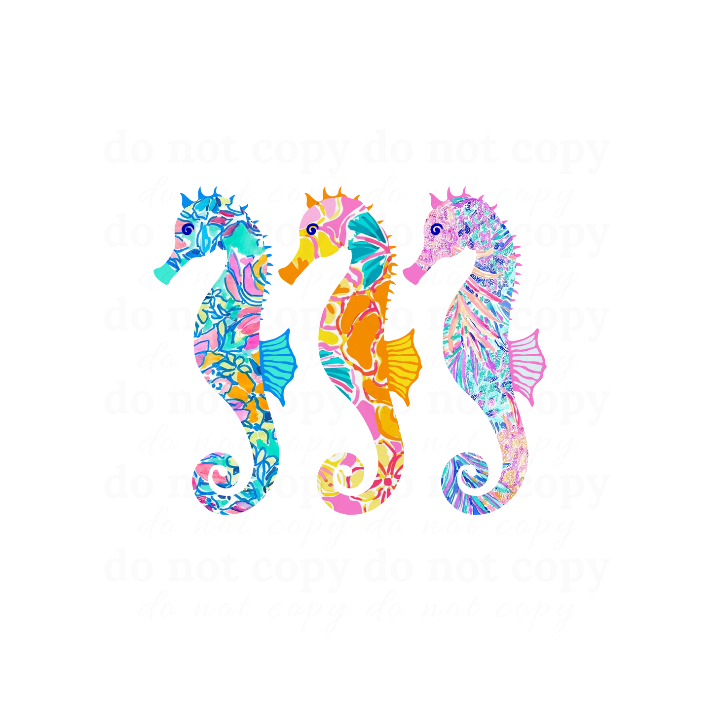 Seahorse - DTF TRANSFERS