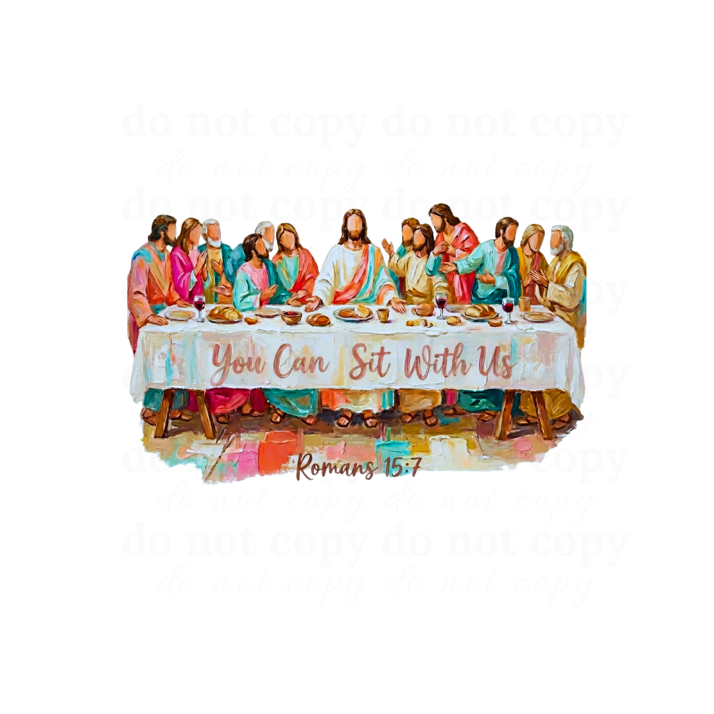 You can sit with us - DTF TRANSFERS