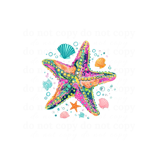 Starfish - DTF TRANSFERS