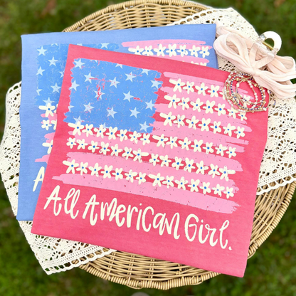 All American Girl - DTF TRANSFERS