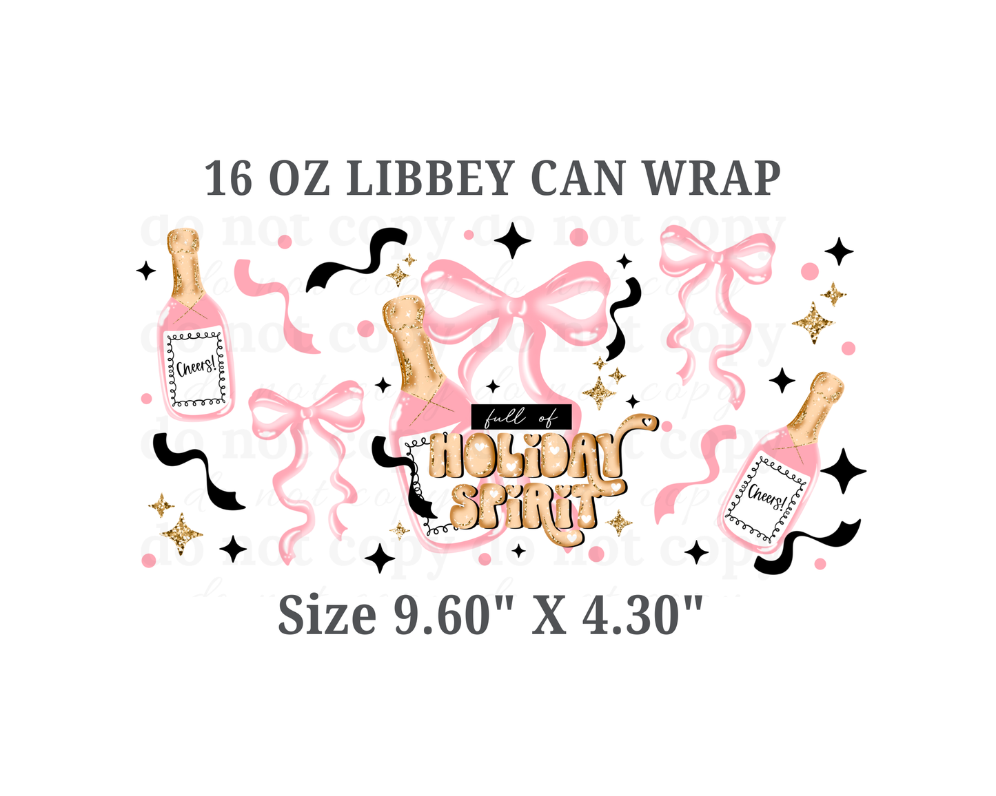 A33 - UV DTF 16oz Cup Wrap