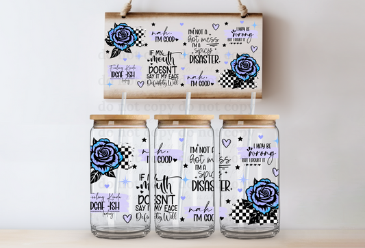 Darling this is just a Chapter - UV DTF Cup Wrap