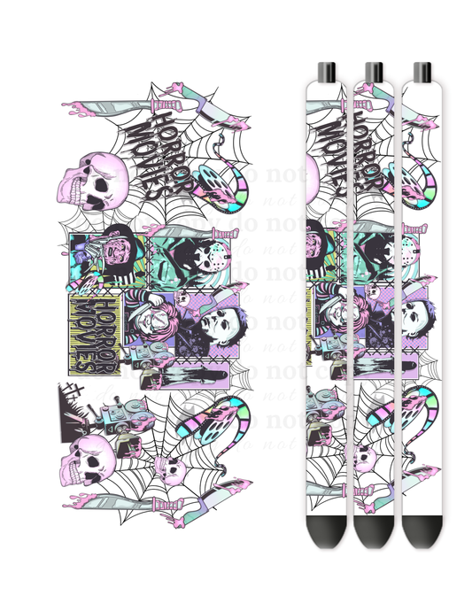 Horror Movies - Pen wraps