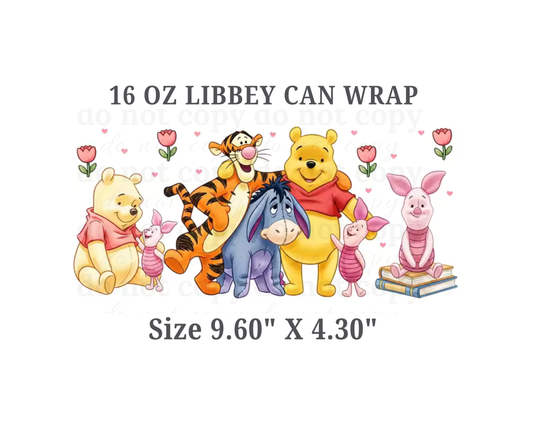 A43 - UV DTF 16oz Cup Wrap