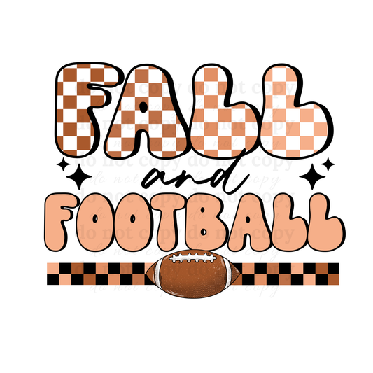Fall and Football - DTF TRANSFERS