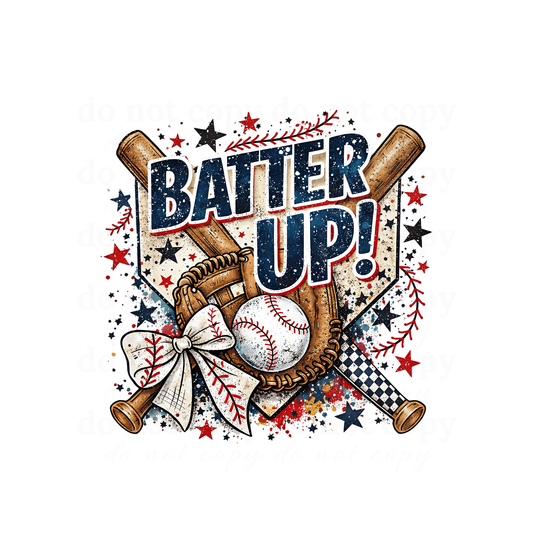 Batter up - DTF TRANSFERS