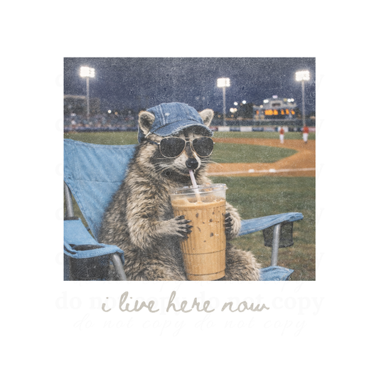 I live here now - DTF TRANSFERS