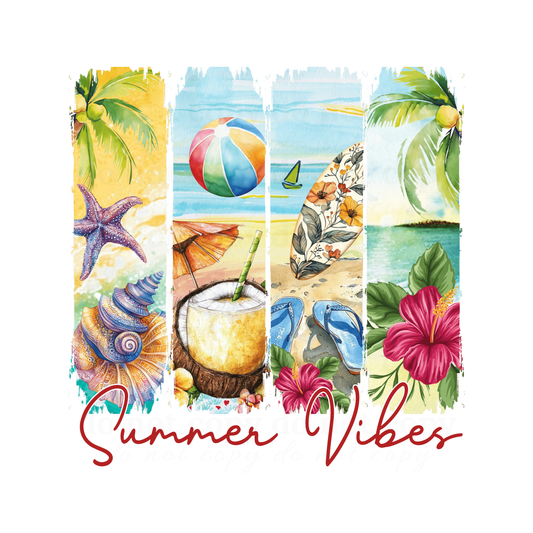 Summer Vibes - DTF TRANSFERS