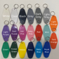 Motel Keychain Blanks