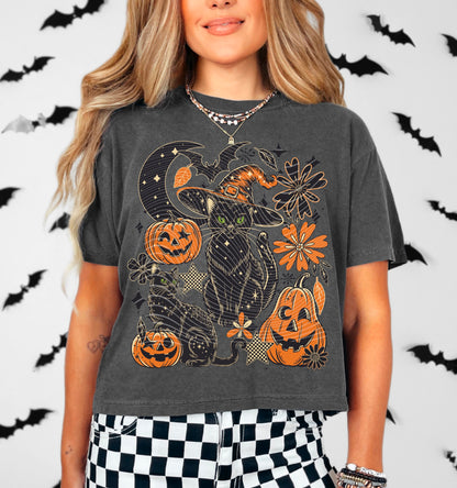 Halloween Black Cat - DTF TRANSFERS