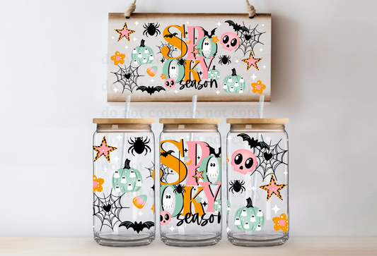 Spooky Season - UV DTF Cup Wrap