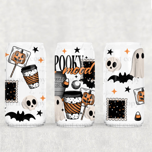 Spooky Mood - UV DTF Cup Wrap