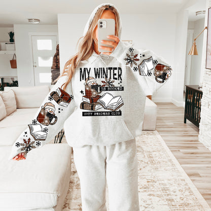 My Winter is booked w/sleeves - DTF TRANSFERS