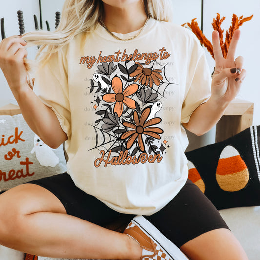 Heart belongs to Halloween - DTF TRANSFERS