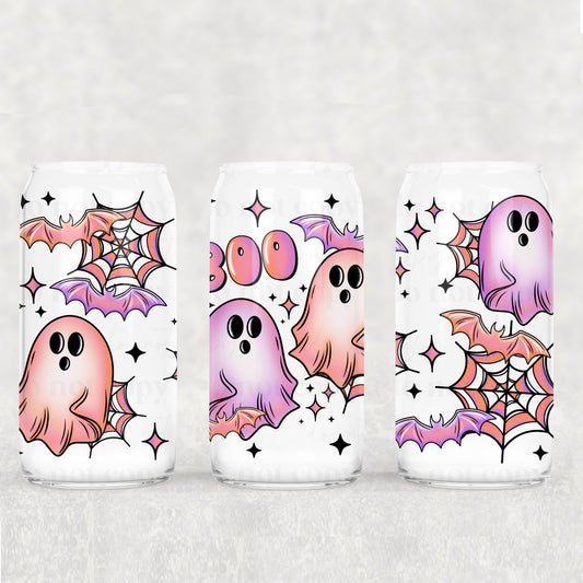 Boo Ghost - UV DTF Cup Wrap