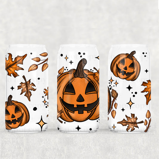 Fall Pumpkin - UV DTF Cup Wrap