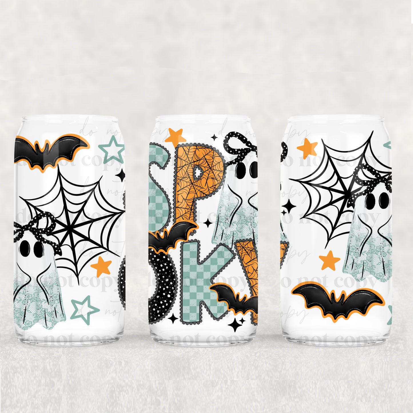 Spooky - 16oz Cup Wrap