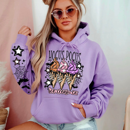 HP Ice Cream Co. (Sleeves not included) - DTF TRANSFER