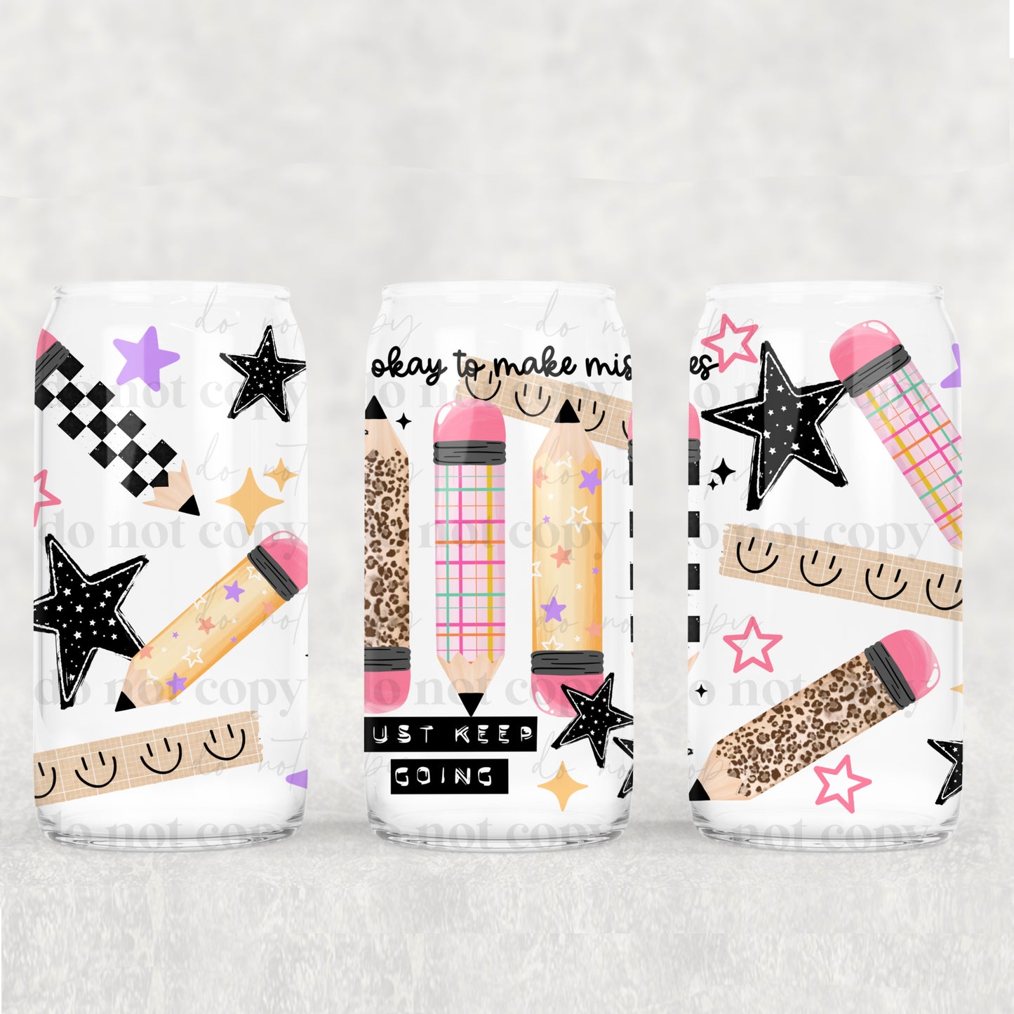 Just keep going - 16oz Cup Wrap