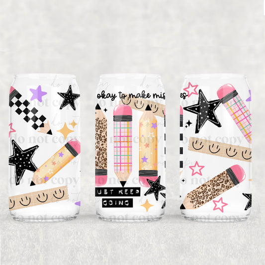 Just keep going - 16oz Cup Wrap