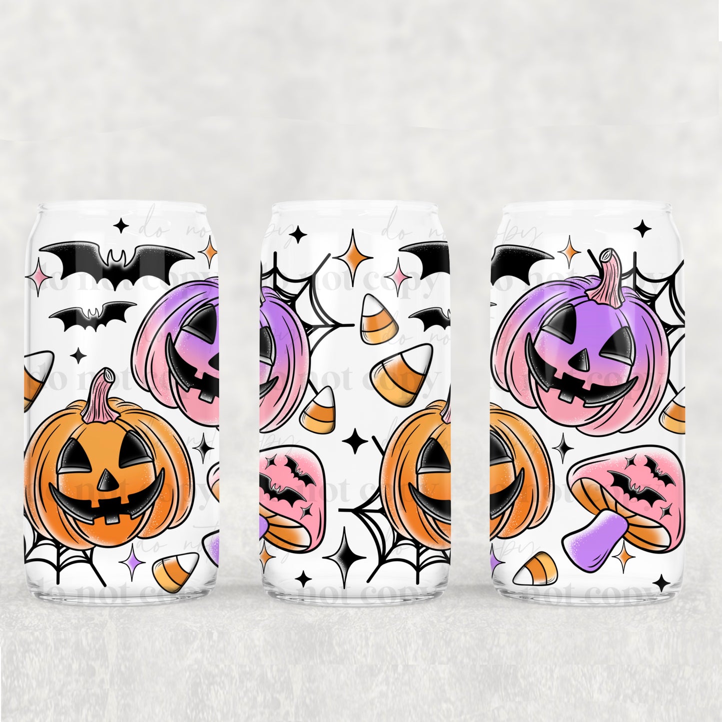 Spooky things - UV DTF Cup Wrap