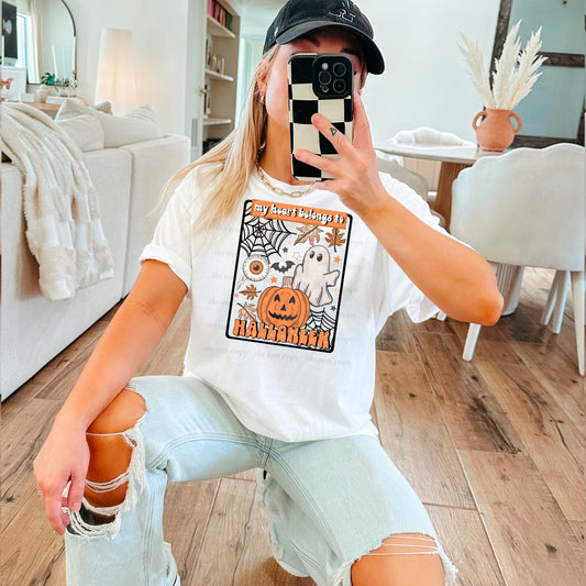 My heart belongs to halloween - DTF TRANSFERS