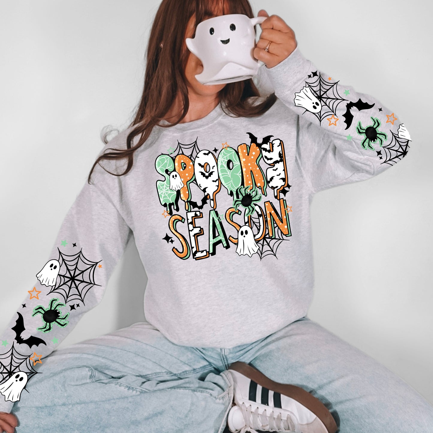 Spooky Season w/ Sleeves - DTF TRANSFERS
