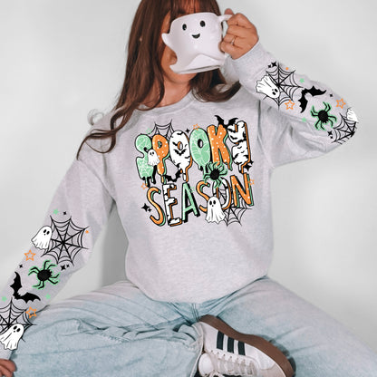 Spooky Season w/ Sleeves - DTF TRANSFERS