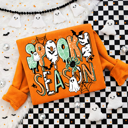 Spooky Season w/ Sleeves - DTF TRANSFERS