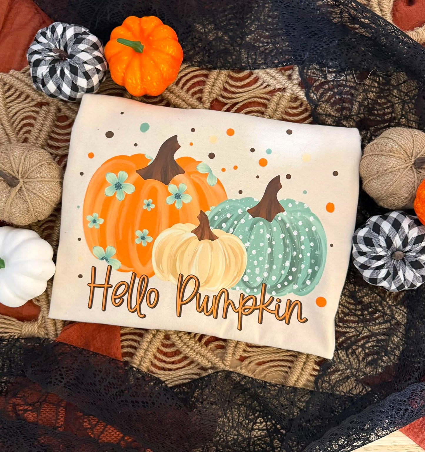 Hello Pumpkin - DTF TRANSFERS