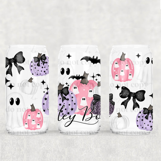 Hey Boo - UV DTF Cup Wrap