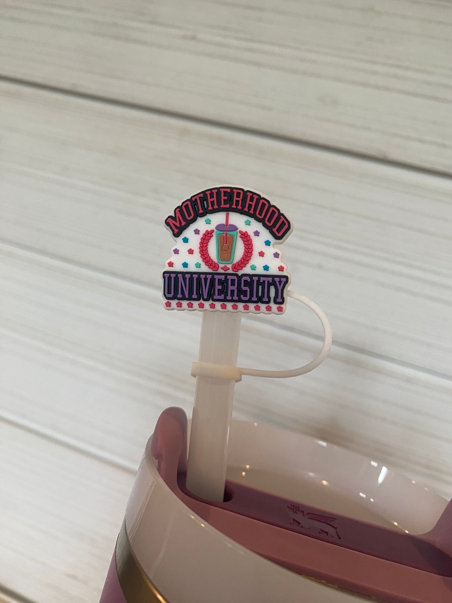 Motherhood University - 10mm Straw Toppers