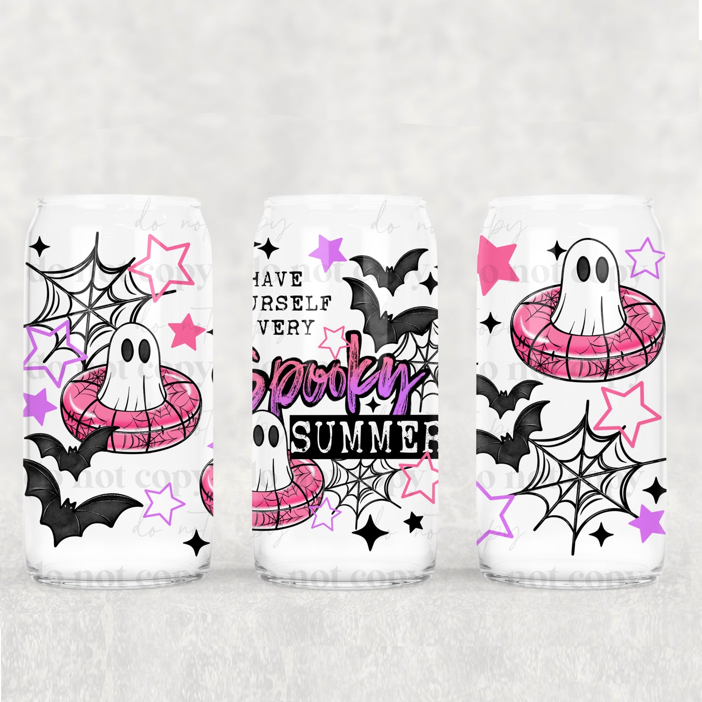 Spooky Summer - 16oz Cup Wrap