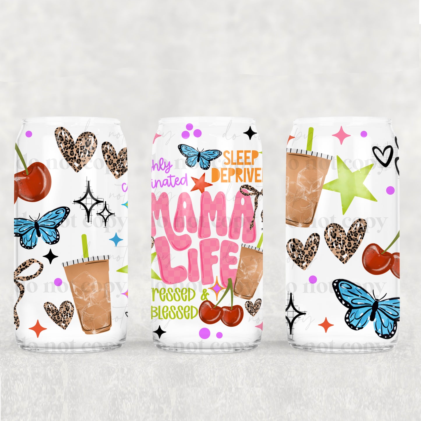 Mama Life - 16oz Cup Wrap
