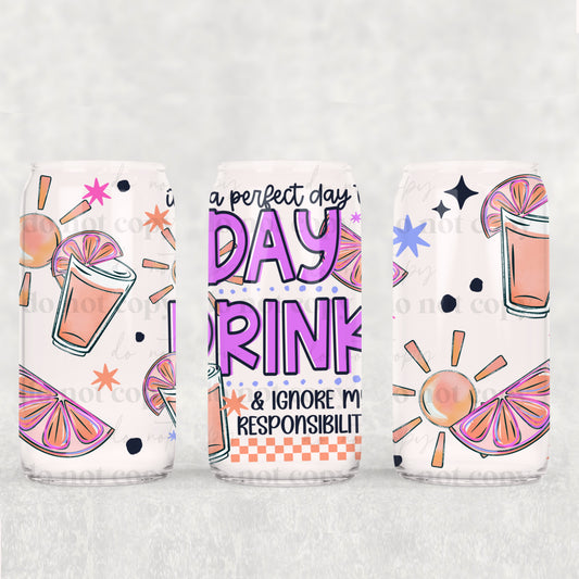 Day Drink - 16oz Cup Wrap