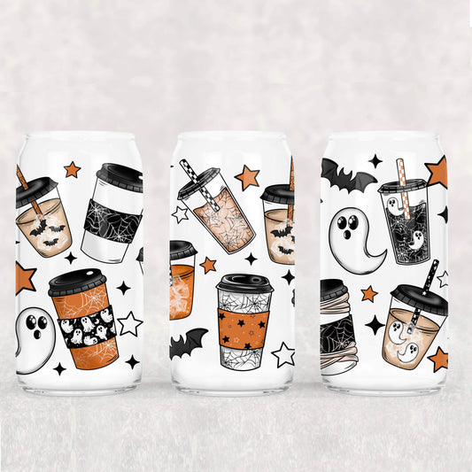 Halloween Coffee - UV DTF Cup Wrap