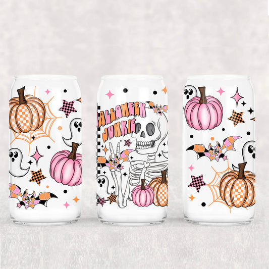 Halloween junkie - UV DTF Cup Wrap