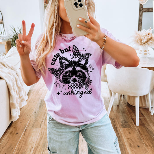 Cute But Unhinged - Single Color Transfer