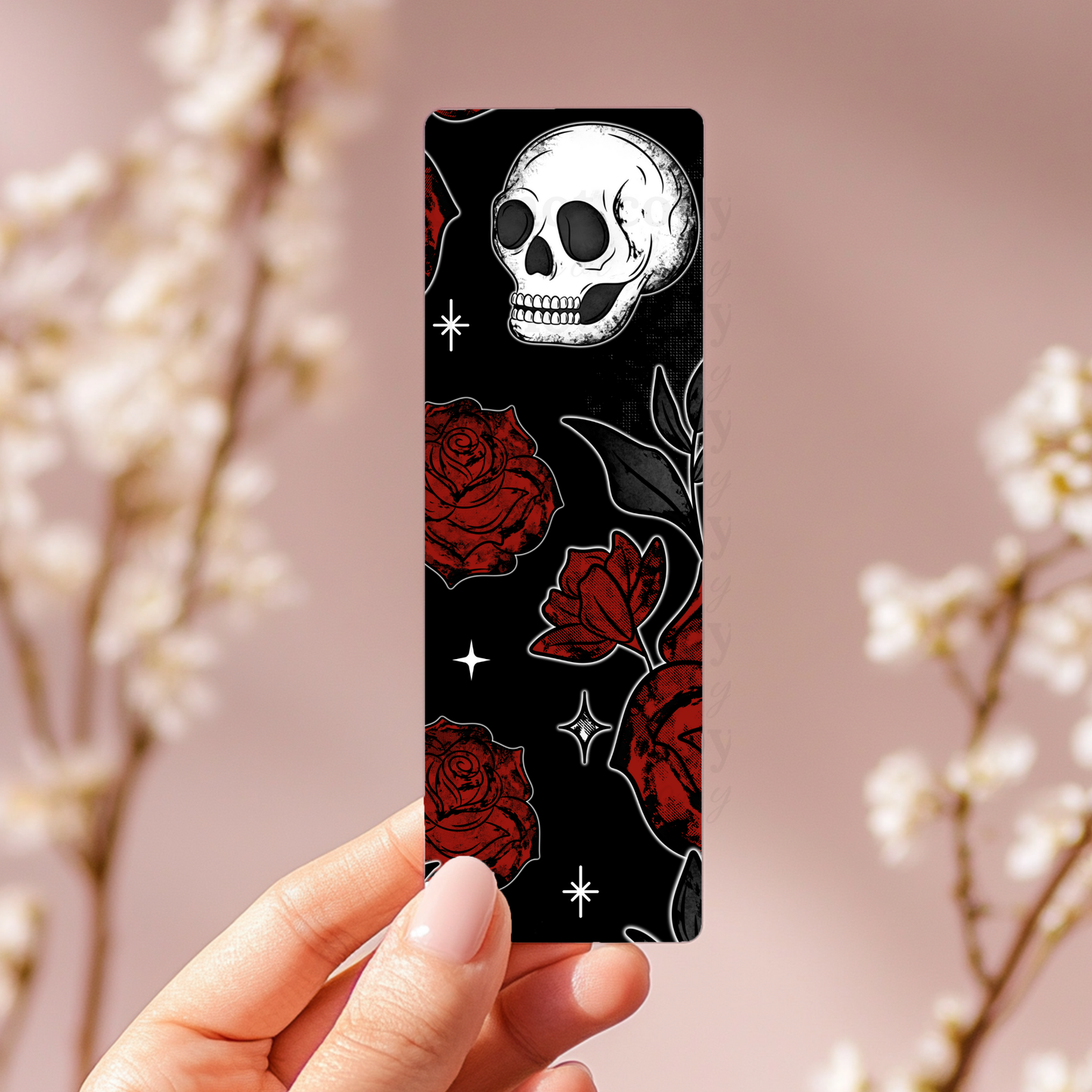 Skull Rose - Bookmark