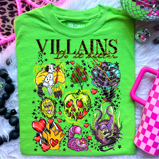 Villains do it better - DTF TRANSFERS