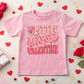 Little Miss Valentine (Youth Size)  - Clear Film Transfer