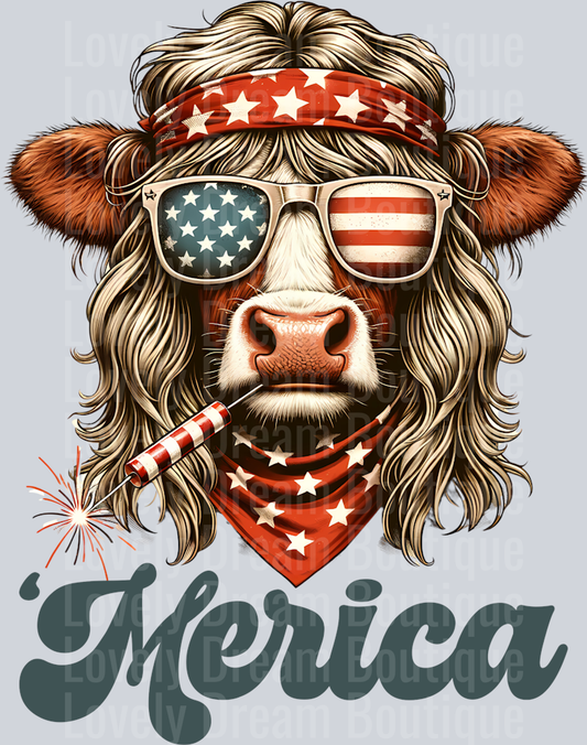 Merica cow